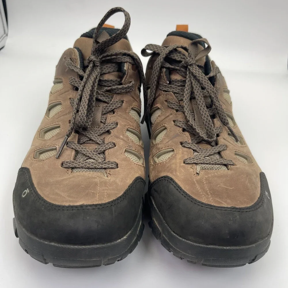 Oboz Sawtooth X Low B-Dry Hiking Shoes Mens Size 11 Wide Trail Nubuck Waterproof